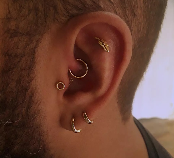 Projeto Auricular - PVD Gold